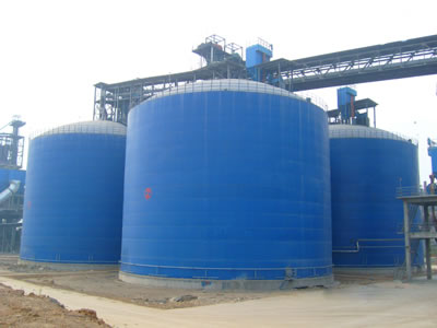 兰陵水泥钢板库改造