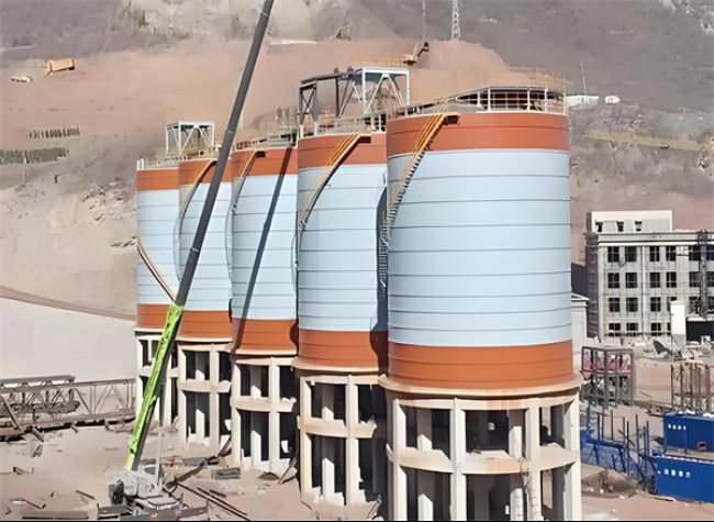 兰陵高架钢板仓